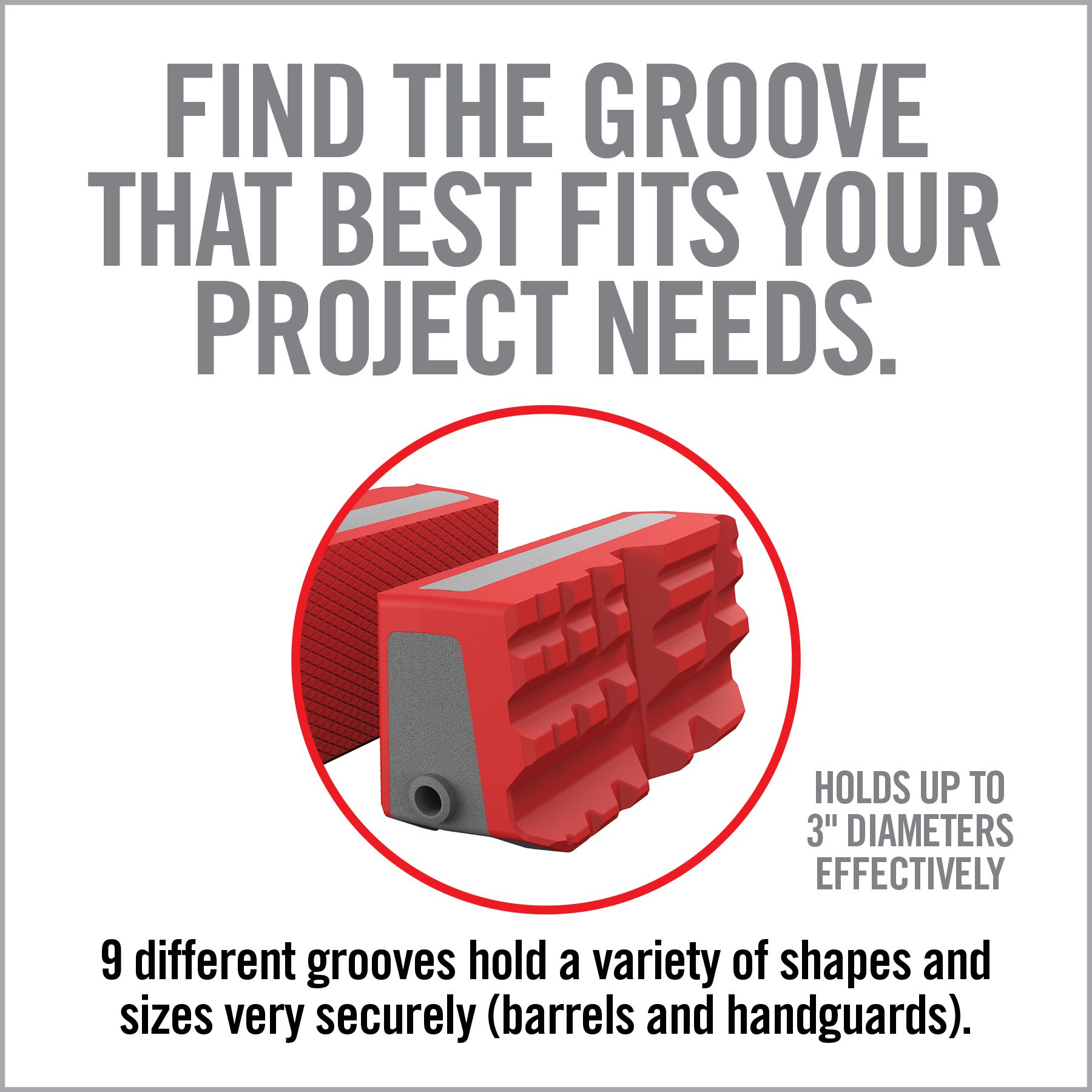 6th Image for Smart-Jaws™ — Multi-Fit™ for Master Gun Vise® - Real Avid