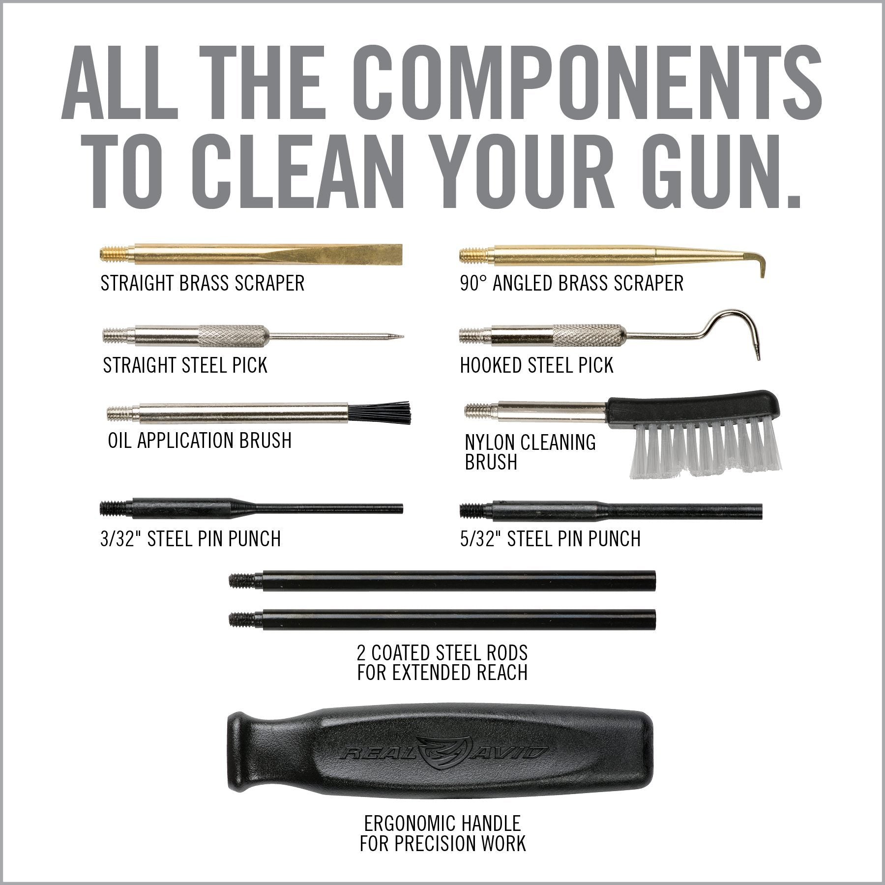 7 Image for Gun Boss® Pro - Precision Cleaning Tools-Real Avid