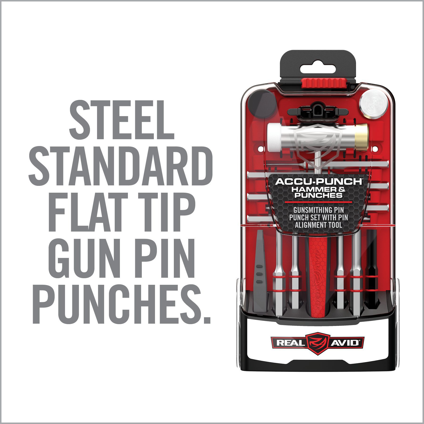 3rd Image for Accu-Punch® Hammer & Punches - Real Avid