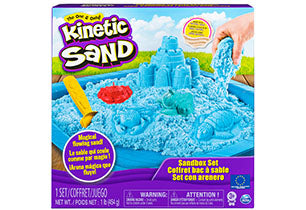 Kinetic Sand Box Set Sand Box & Tools - 1lb