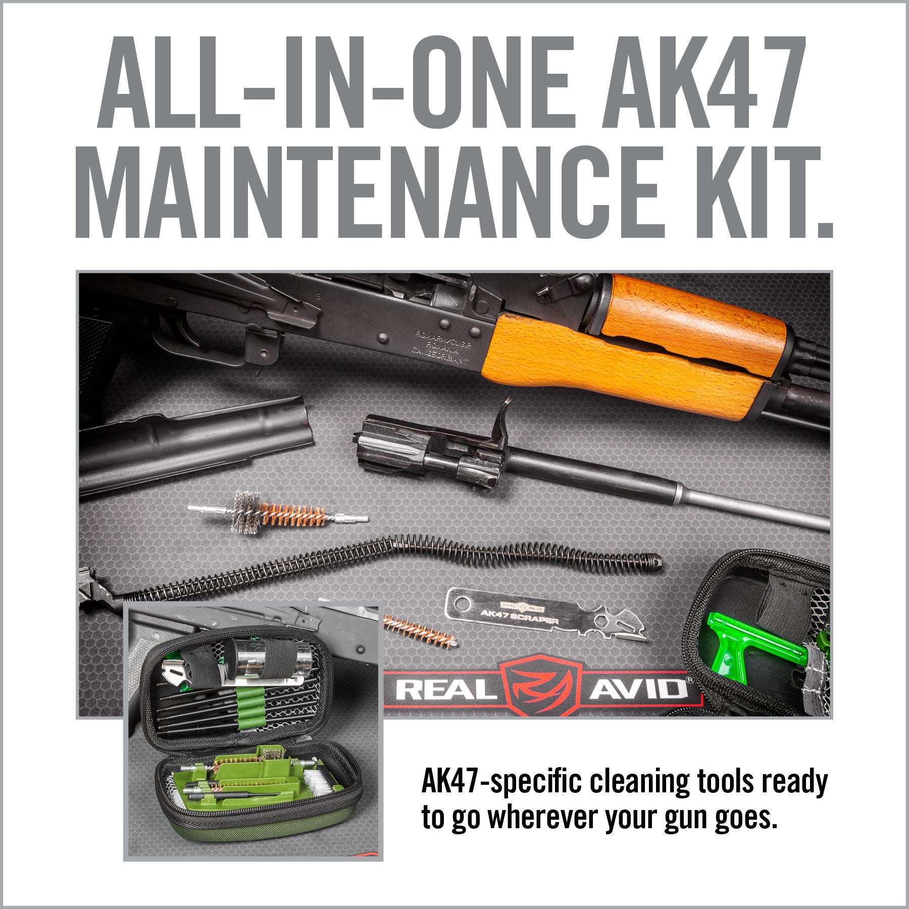 12 Image for Gun Boss® - AK47 Cleaning Kit-Real Avid
