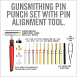 7 Image for Accu-Punch® Hammer with Brass & Steel Pin Punches-Real Avid