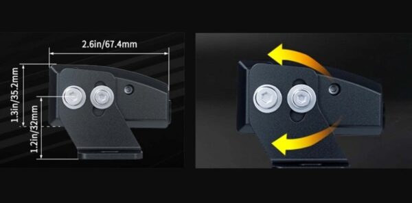 Flex 40″ White & Golden LED Light Bar