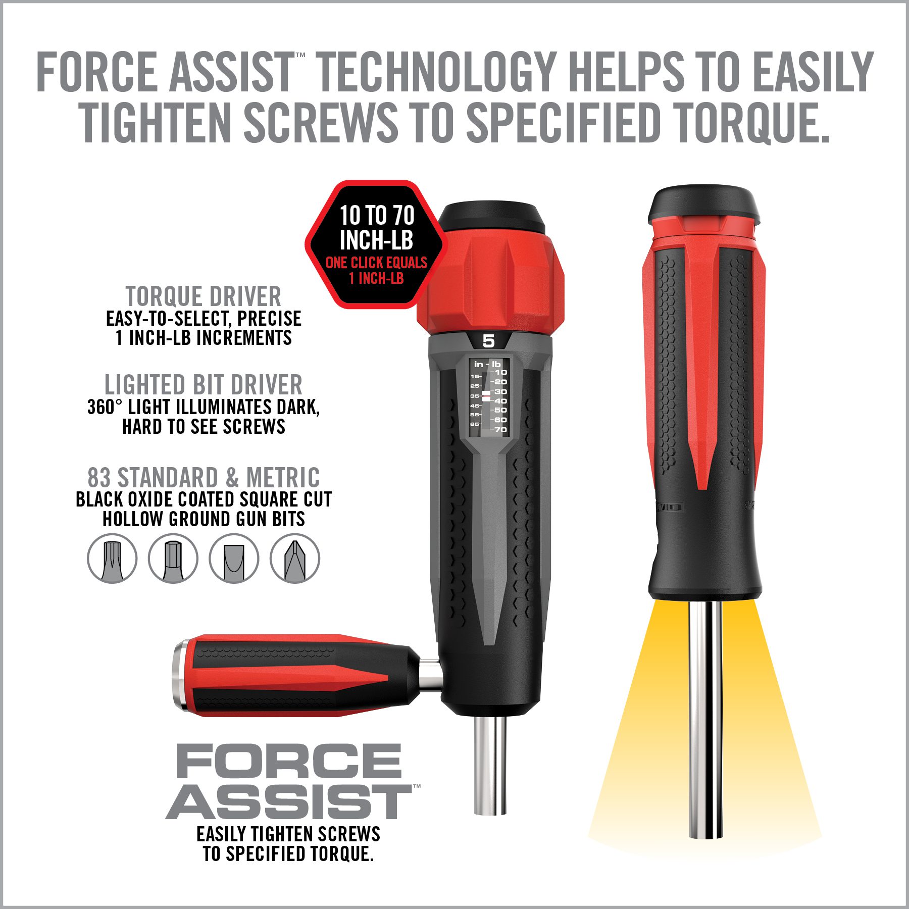 4 Image for Smart-Torq® & Driver Master Set-Real Avid