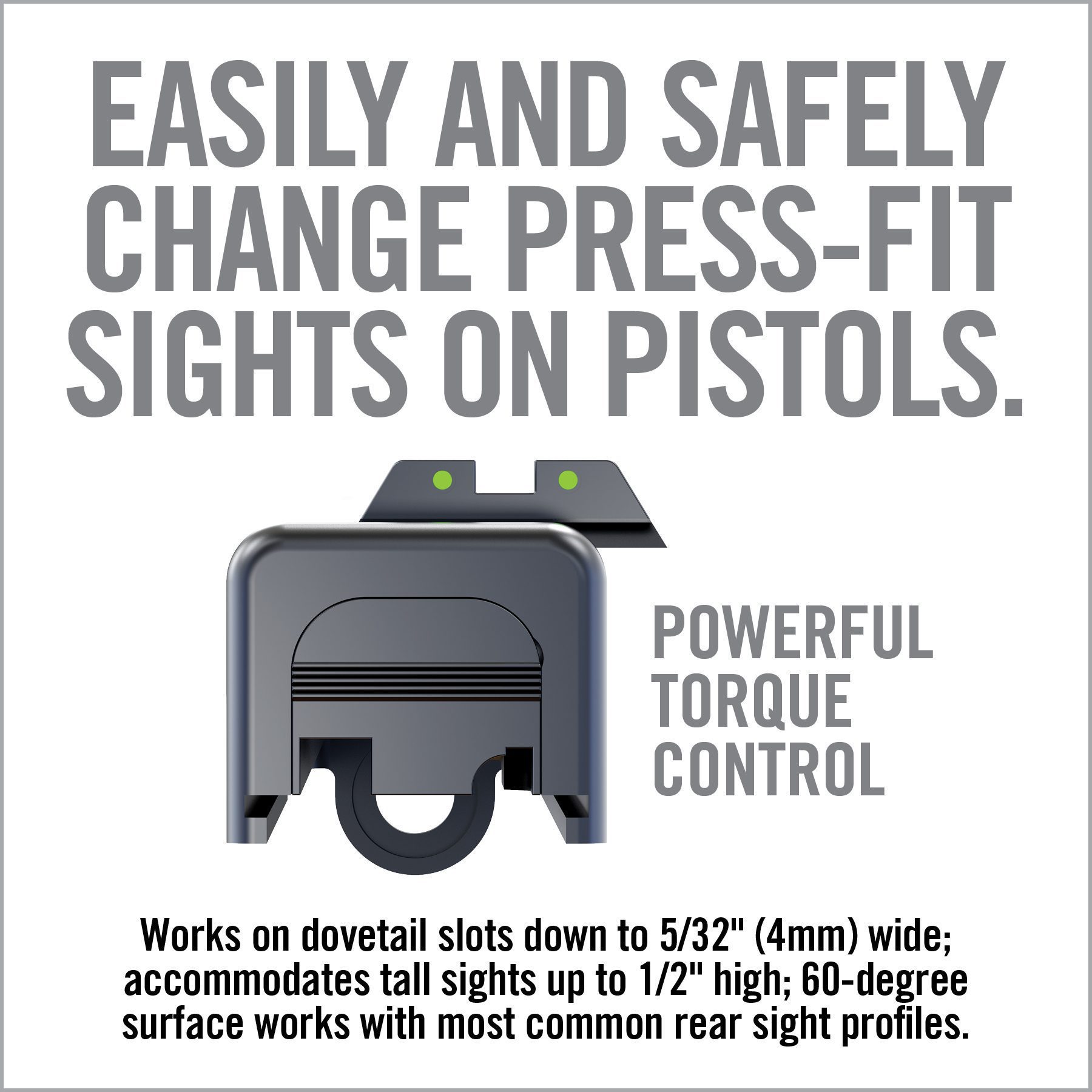 4 Image for Master Sight Pusher with Free Gun Tool Amp - Pistol-Real Avid