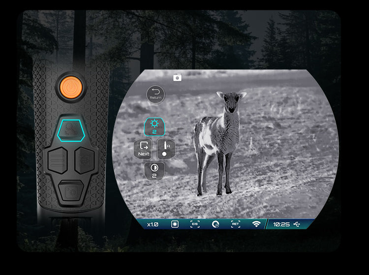 Rix RIX Titan T3 Thermal Monocular (384 Resolution, 19mm, LRF)