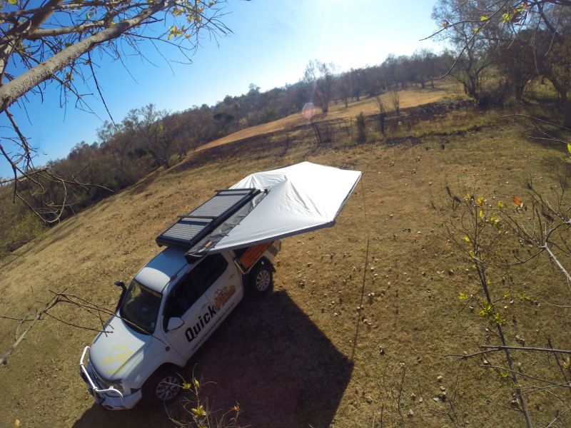 Flex Quick Pitch 270 Weather Shade Fox Awning