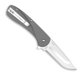 Outdoor Edge Razor VX1 Replaceable Blade Spring Assisted Carry Knife (Silver, 3.0")