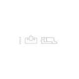 Trijicon GL113-C-600785 HD Night Sight Set (Orange Front Outline, for Glock Pistols)