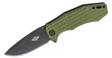 Olight Spurdog Flipper Knife Oknife D2 Blade 176mm EDC Tool (OD Green)