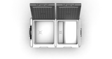 Flex TW75 Double Door Camping Fridge/Freezer - 75L