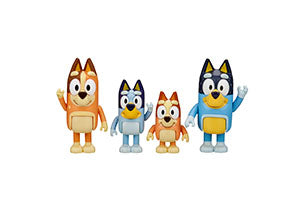Bluey 4pk Figure Set