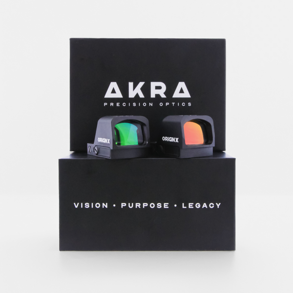 AKRA Origin X Reflex Micro 2.0 Red of Green Dot Sight (RMSC)
