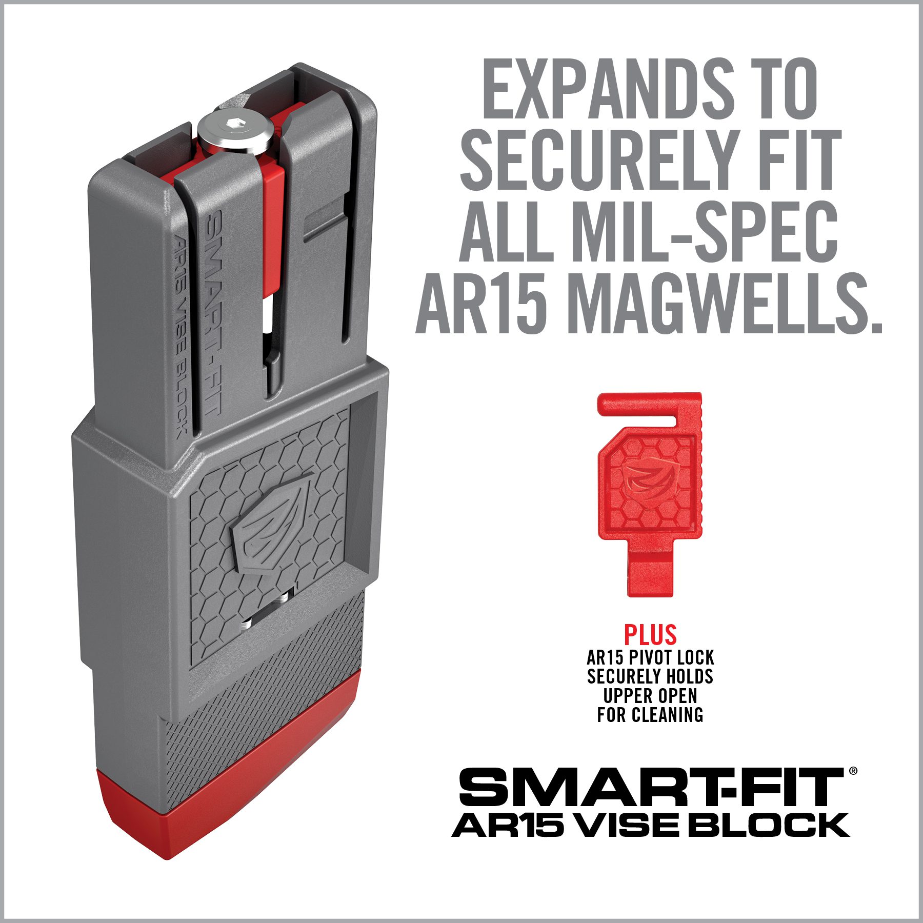 Alternate Image for Smart-Fit® AR15 Vise Block-Real Avid-Real Avid