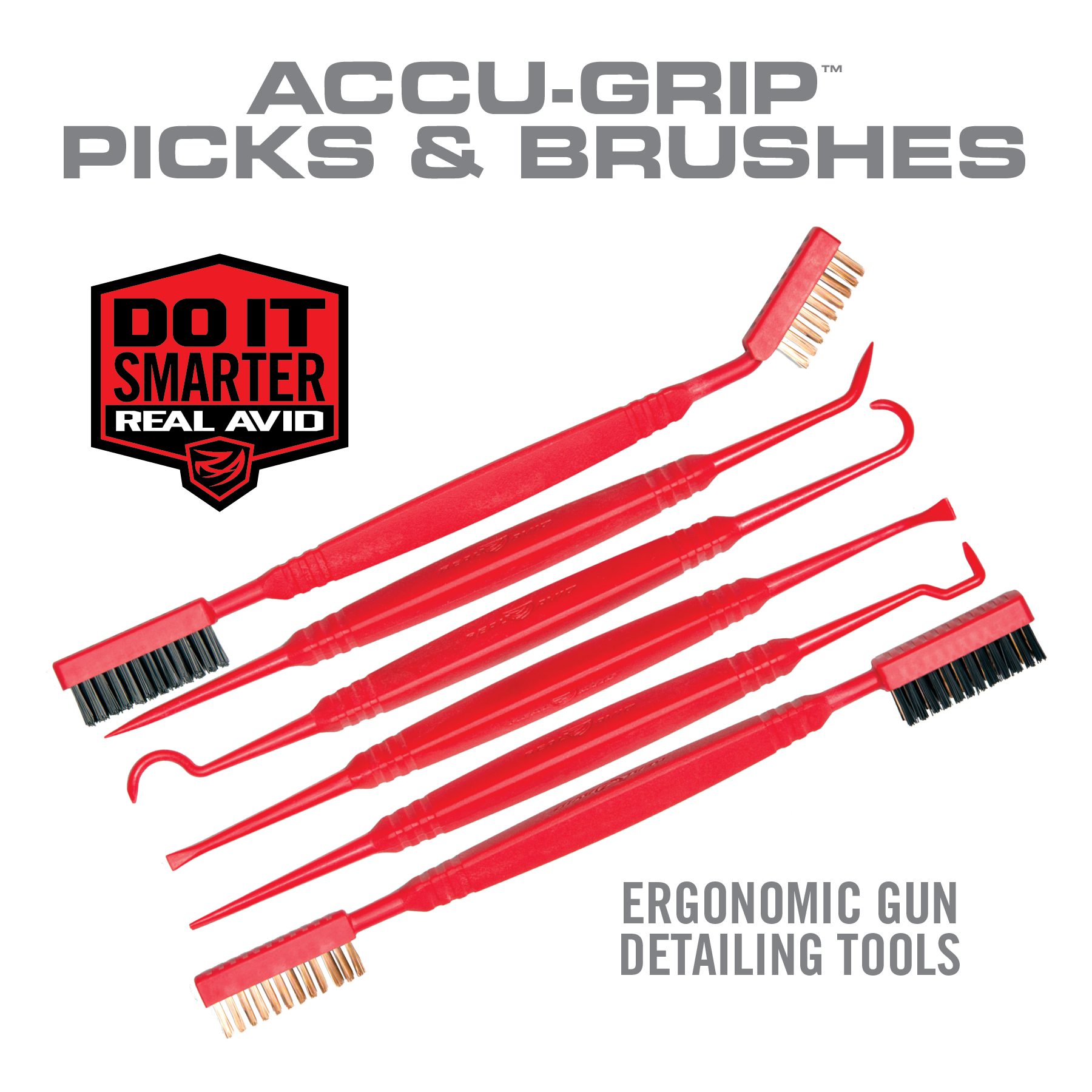 Alternate Image for Accu-Grip™ Picks & Brushes-Real Avid-Real Avid