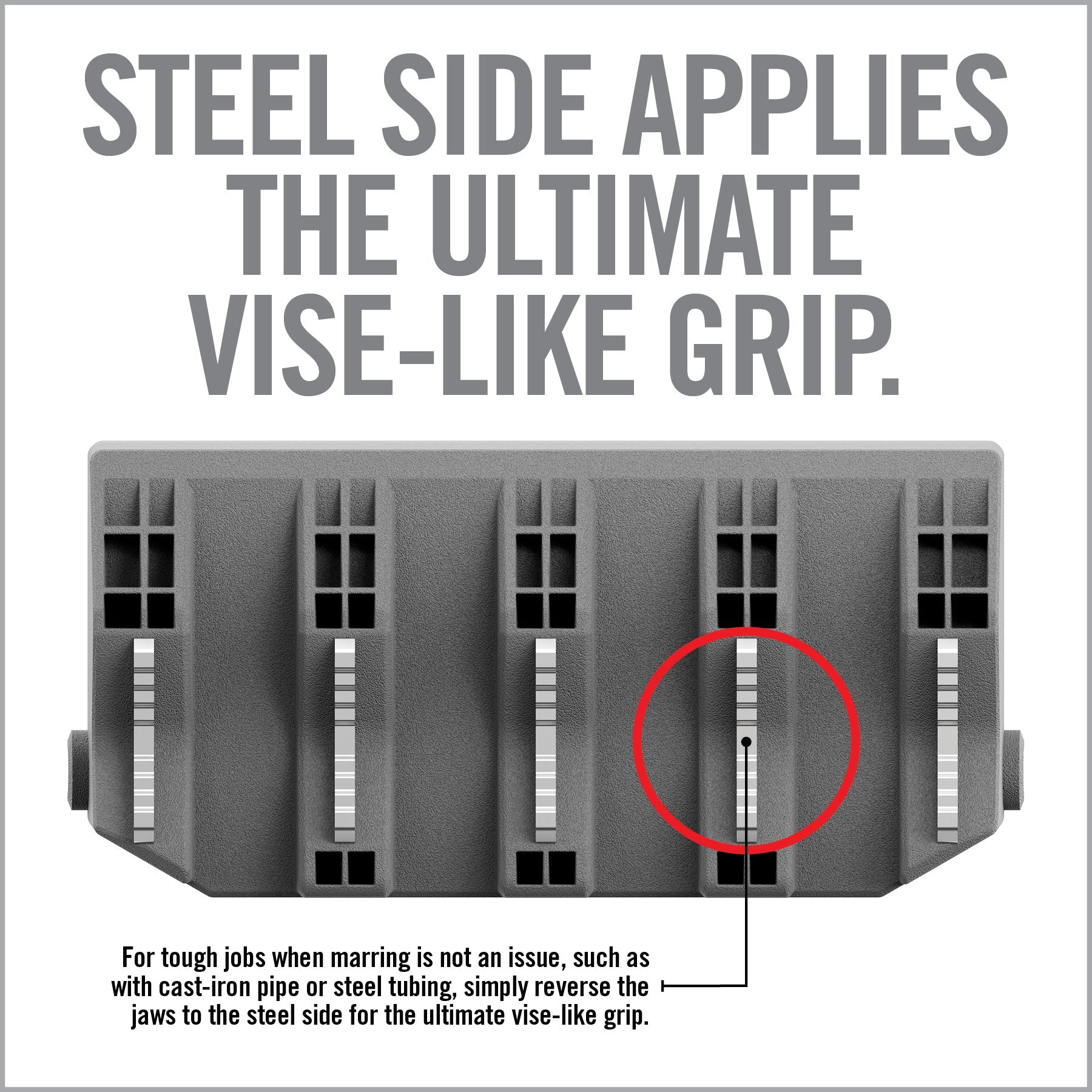 3rd Image for Smart-Jaws™ — Tube-Fit™ for Master Gun Vise® - Real Avid