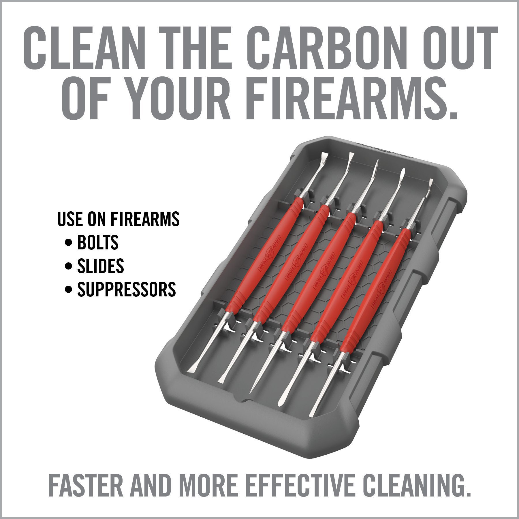4th Image for Accu-Grip™ Steel Picks - Real Avid