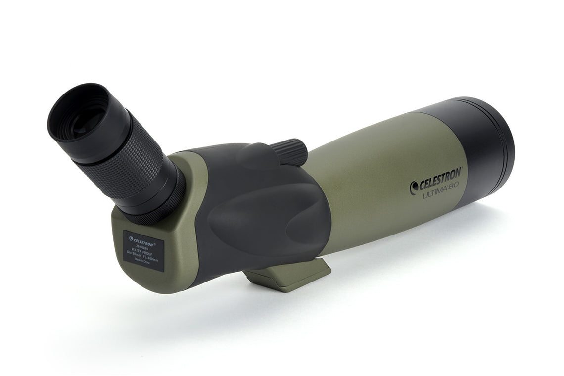 Ultima 20-60x80mm Angled Zoom Spotting Scope