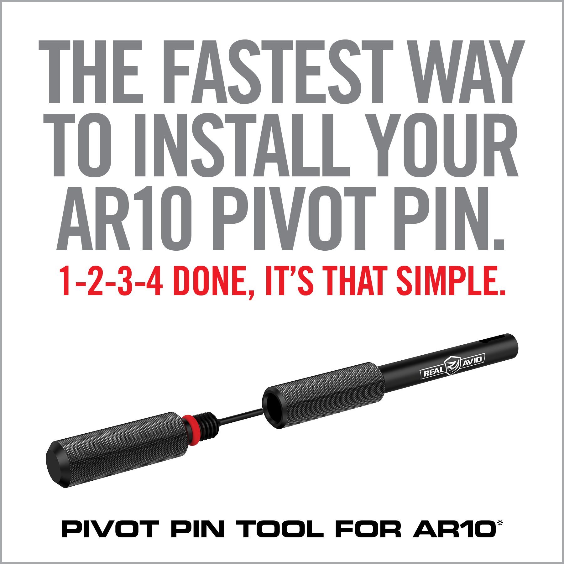 Alternate Image for Pivot Pin Tool For AR10*-Real Avid-Real Avid