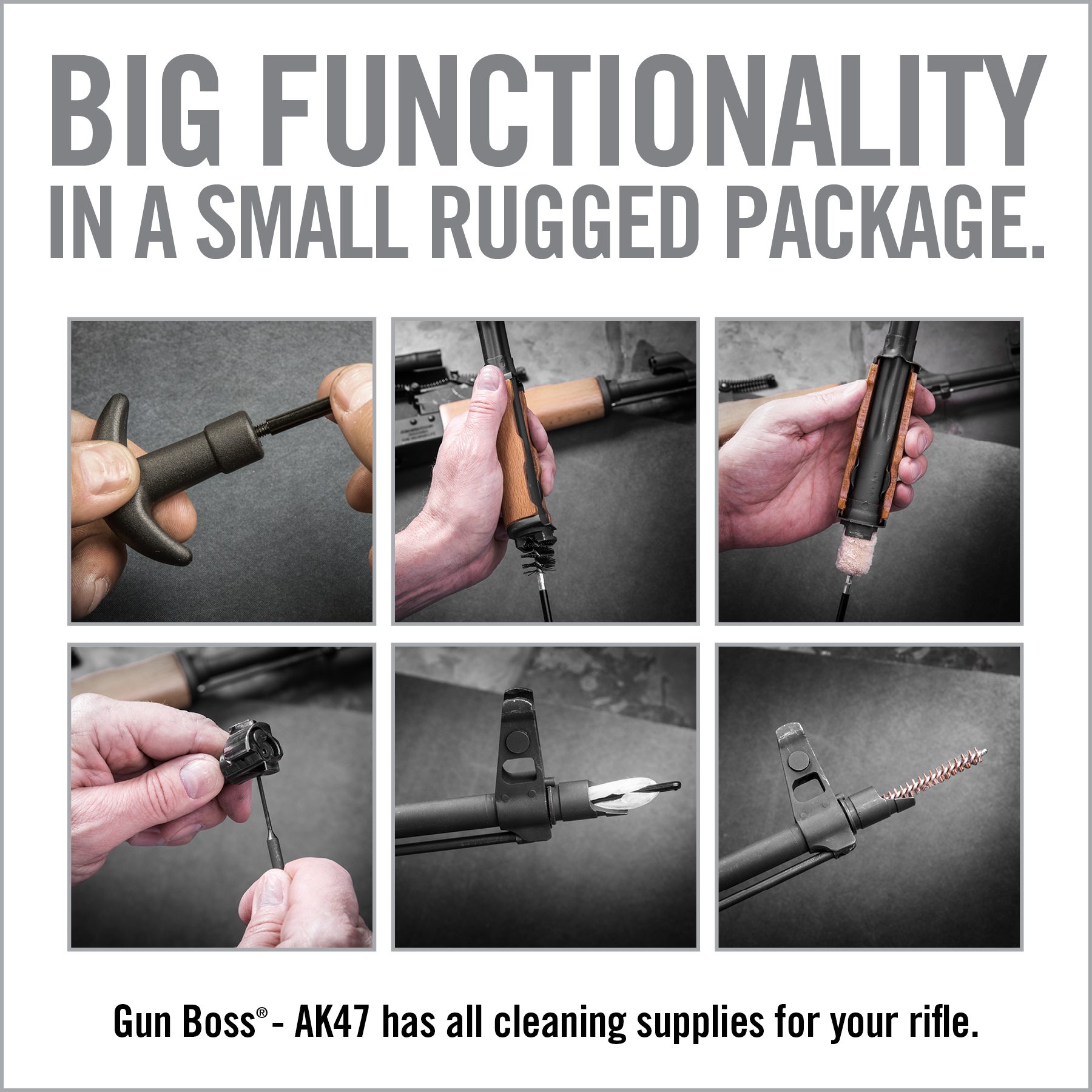 5 Image for Gun Boss® - AK47 Cleaning Kit-Real Avid