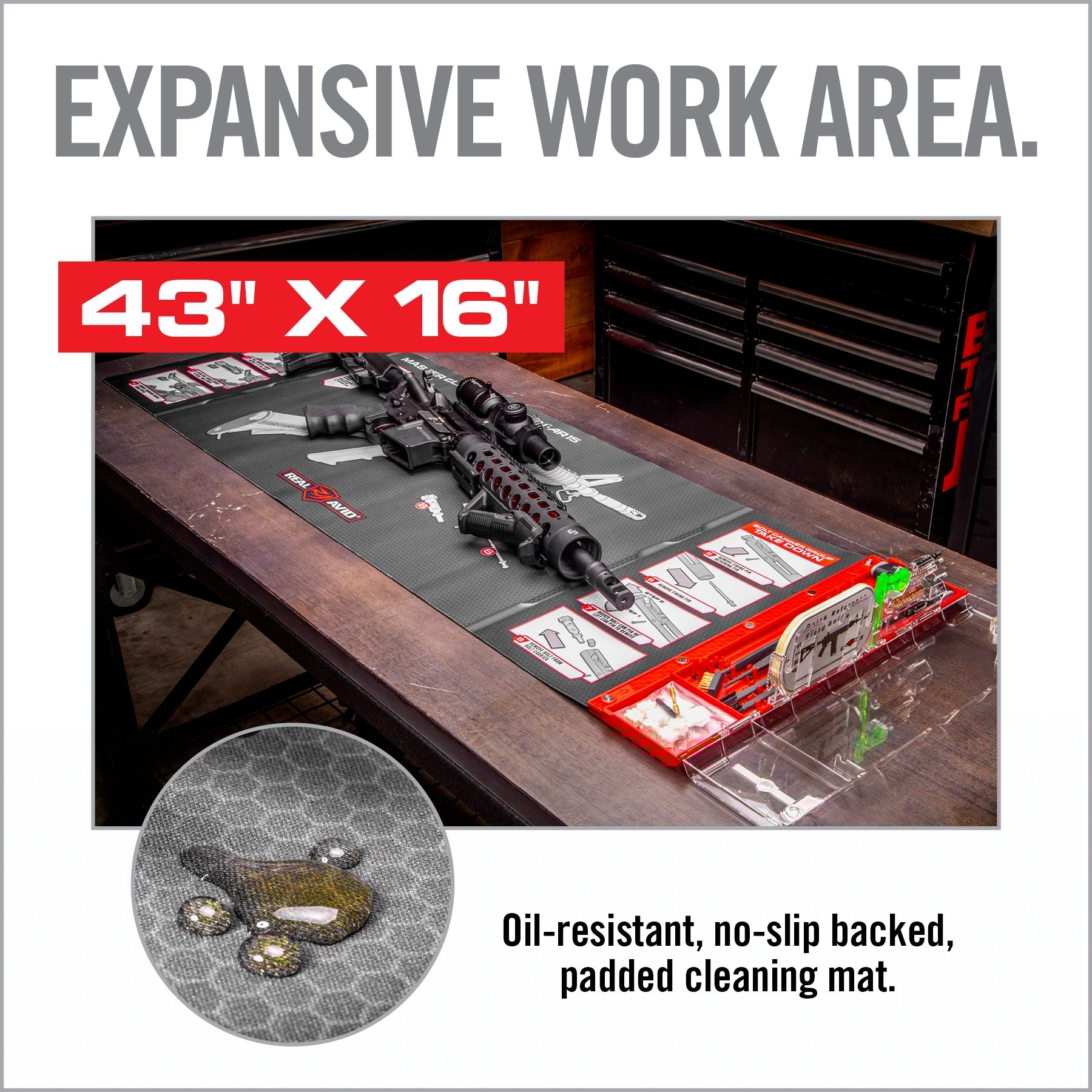 6 Image for Master Cleaning Station® - AR15-Real Avid