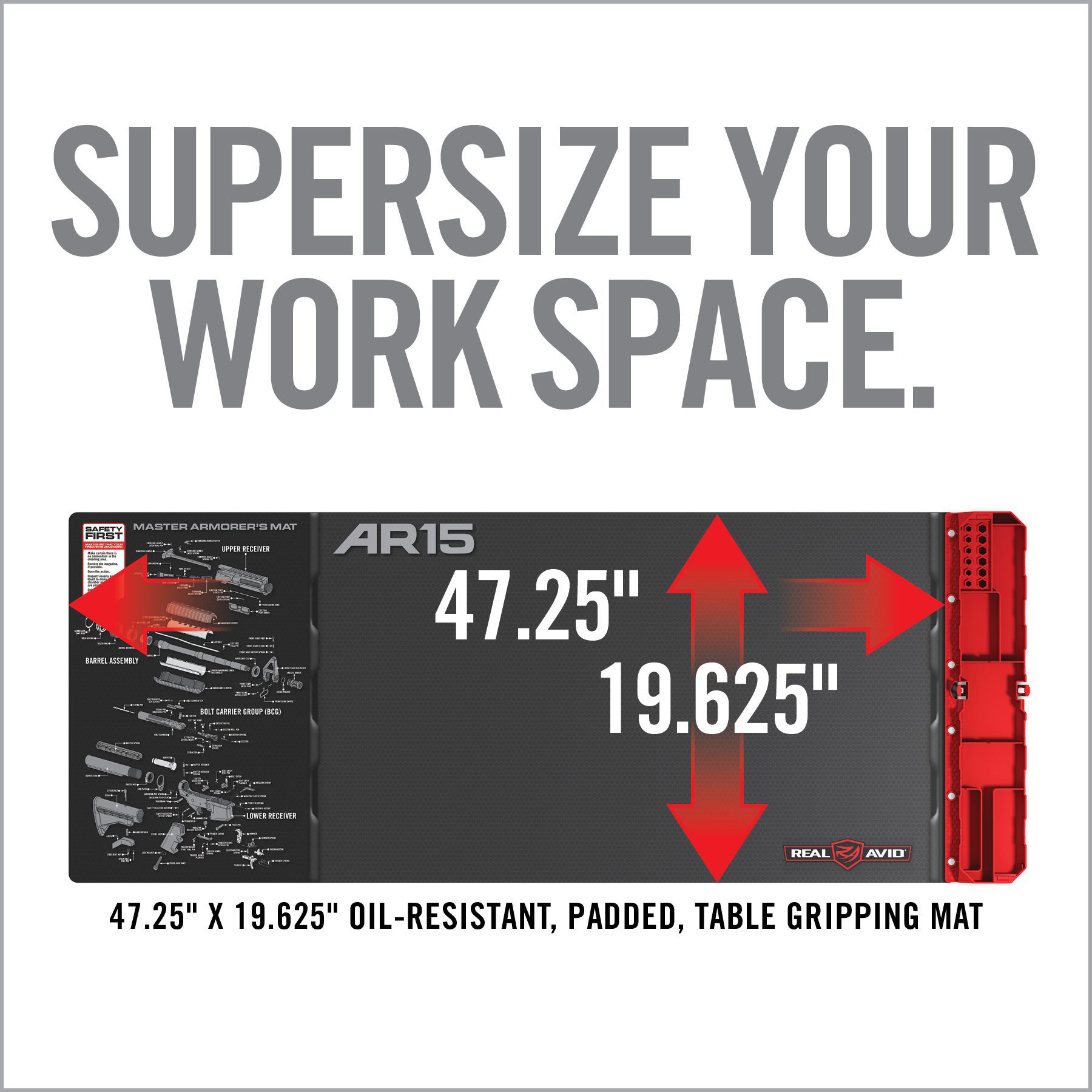 7 Image for Master Armorer's Mat®-Real Avid