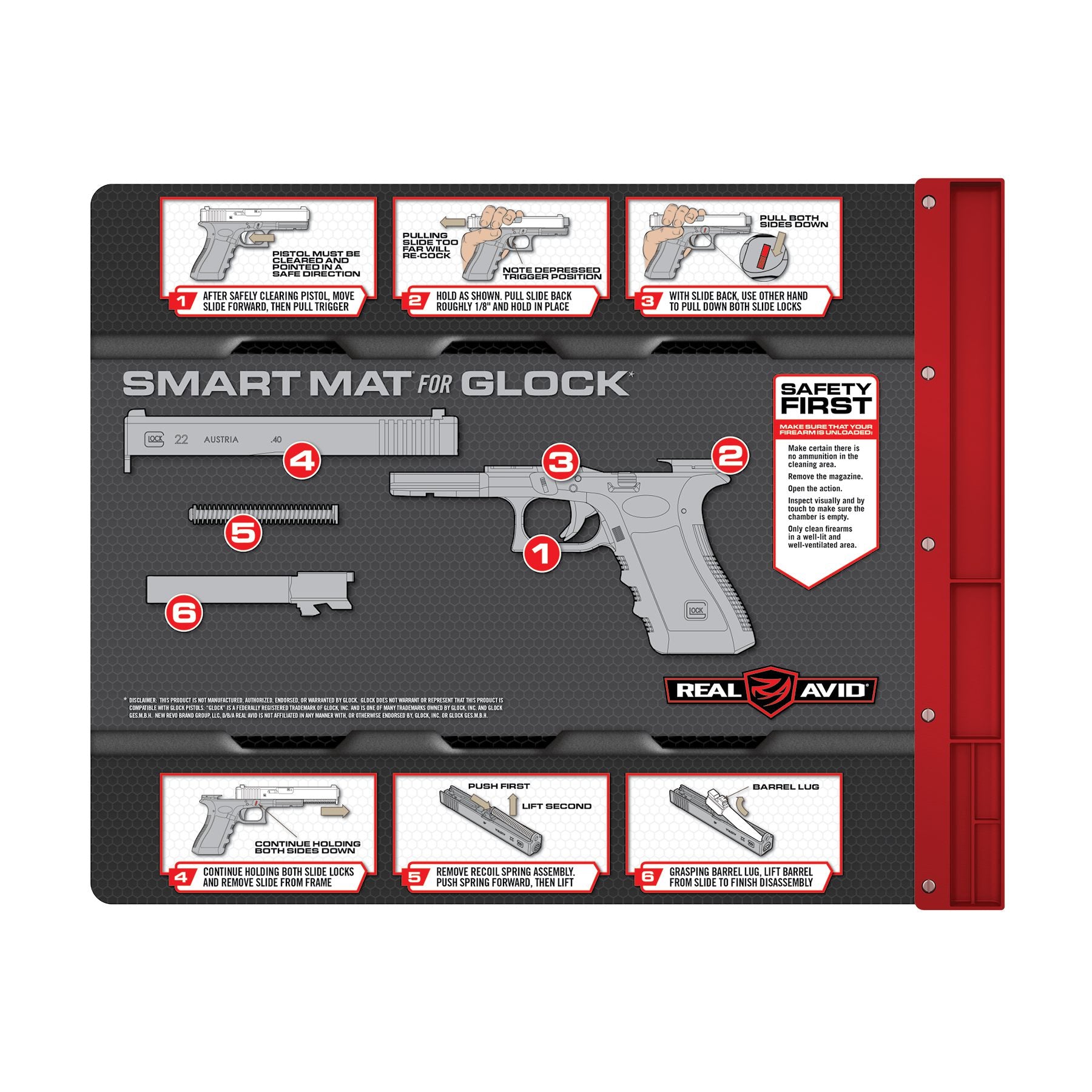1 Image for Smart Mat® For Glock*-Real Avid