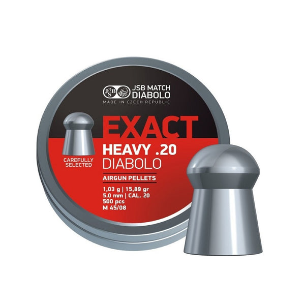 JSB Exact Jumbo Airgun Pellet 15.89gr, 5.51mm (500)