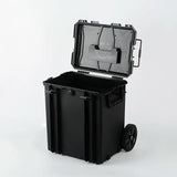 Glary Deluxe Storage Case with Wheels (Black)