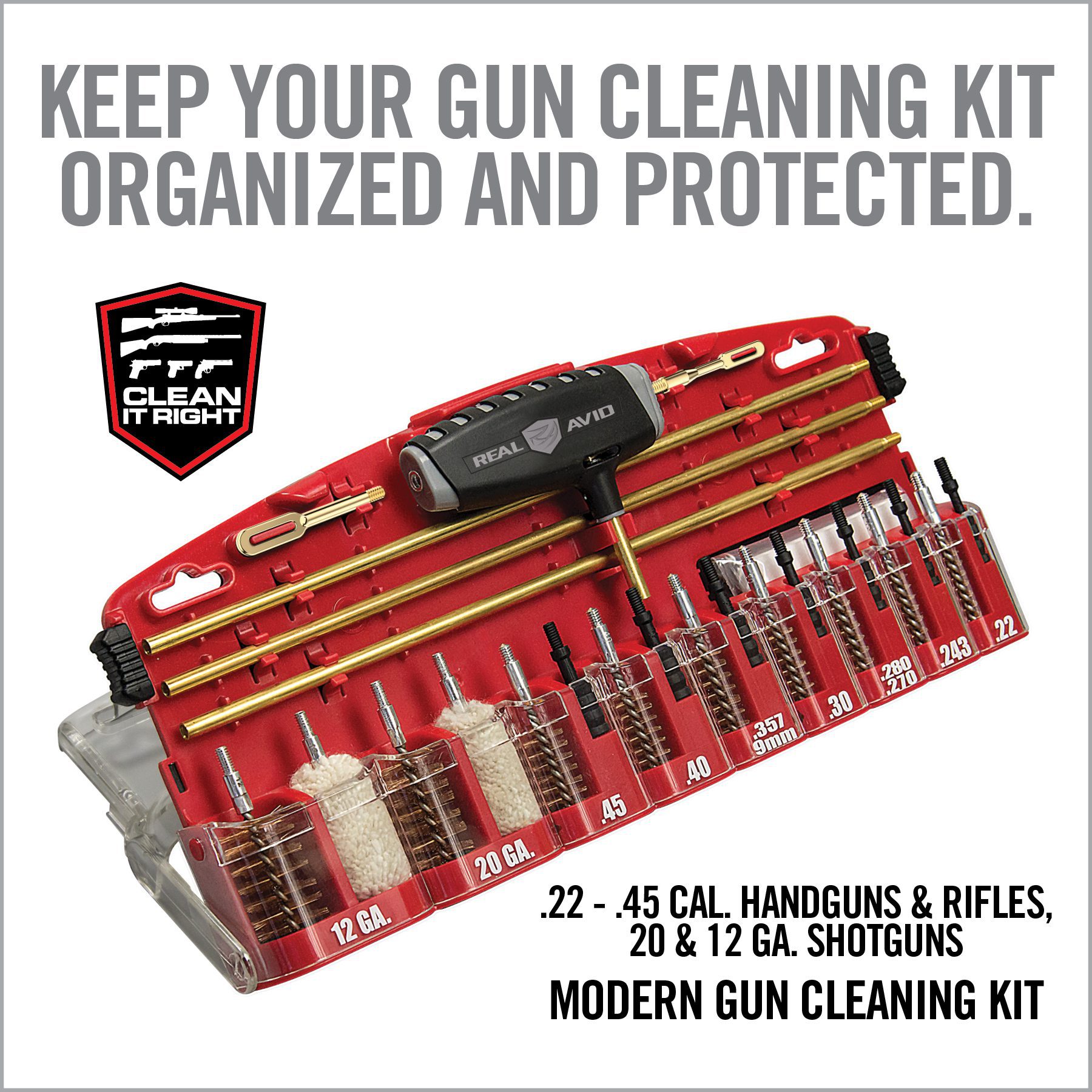 3 Image for Gun Boss® Pro - Universal Cleaning Kit-Real Avid