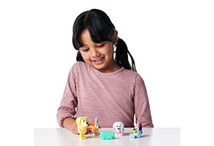 Bluey 4pk Figure Set