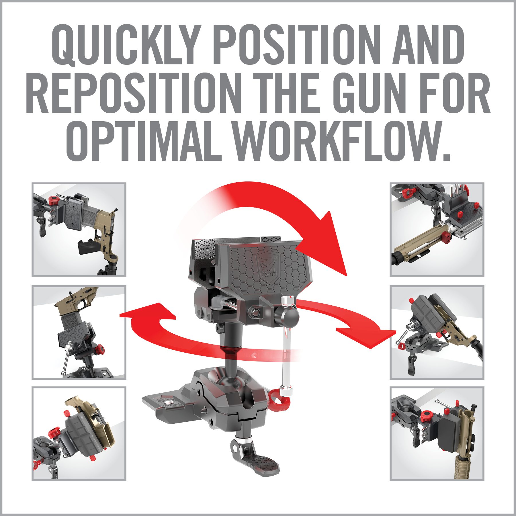 6 Image for Master Gun Vise®-Real Avid