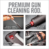 3rd Image for Bore-Max® Smart Rod® – .22 – .45 cal 9″ Carbon Fiber - Real Avid