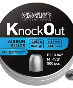 JSB Knock Out Slugs MK3 Airgun Pellet 10.03gr, 4.51mm (500)