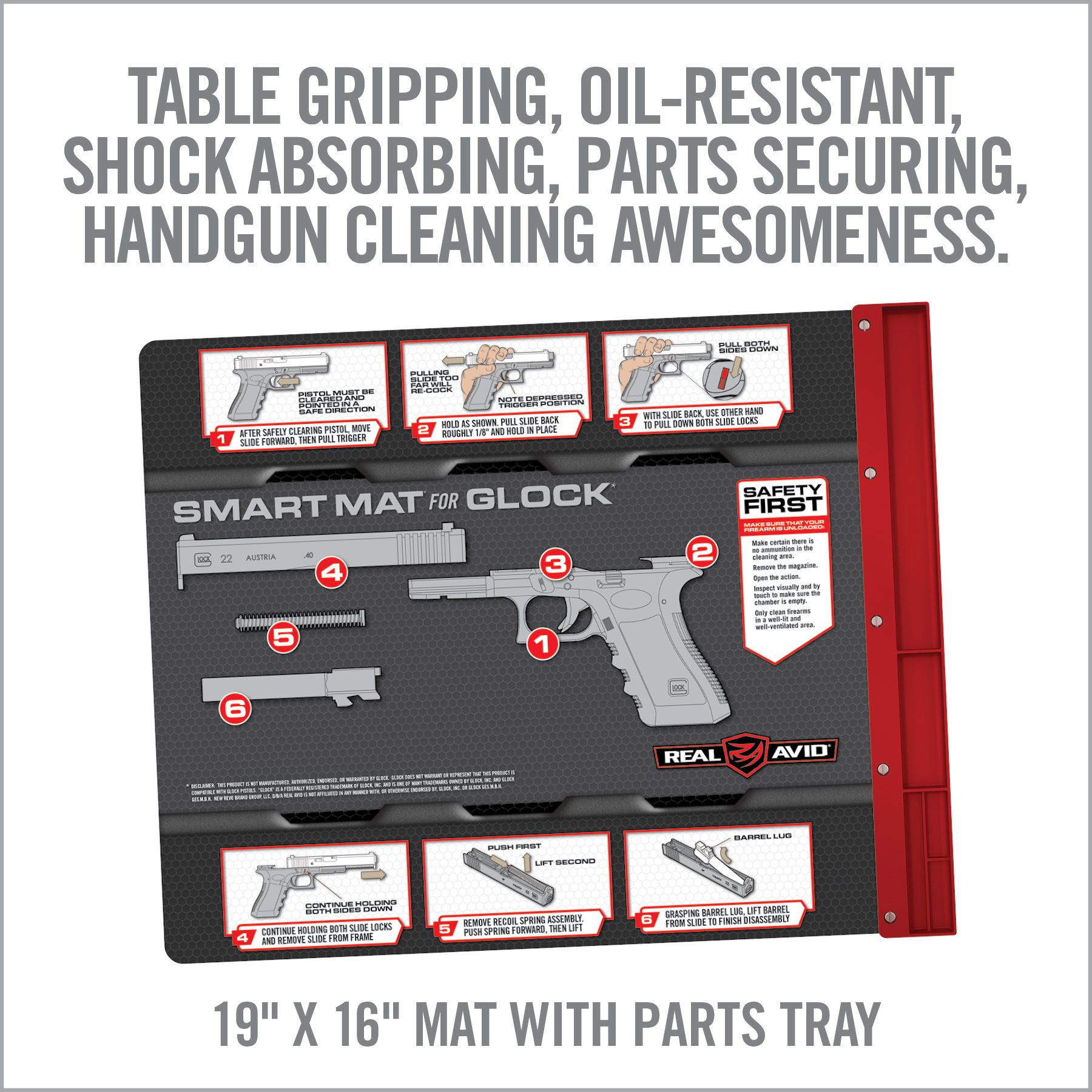 3 Image for Smart Mat® For Glock*-Real Avid