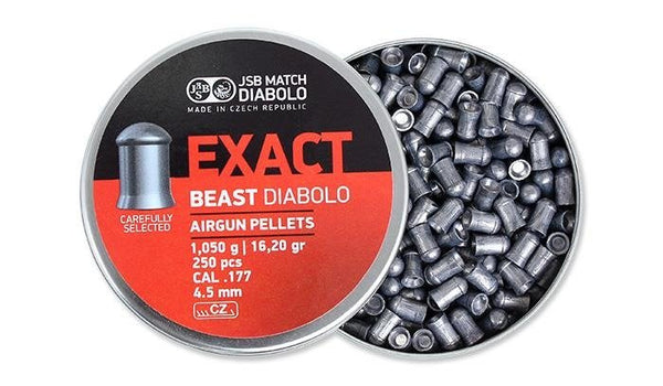 JSB Exact Beast Airgun Pellet 16.2gr, 4.5mm (250)