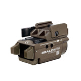 Olight Baldr Mini Weapon Light (Green Laser, 600 Lumens, 130m, Tan)
