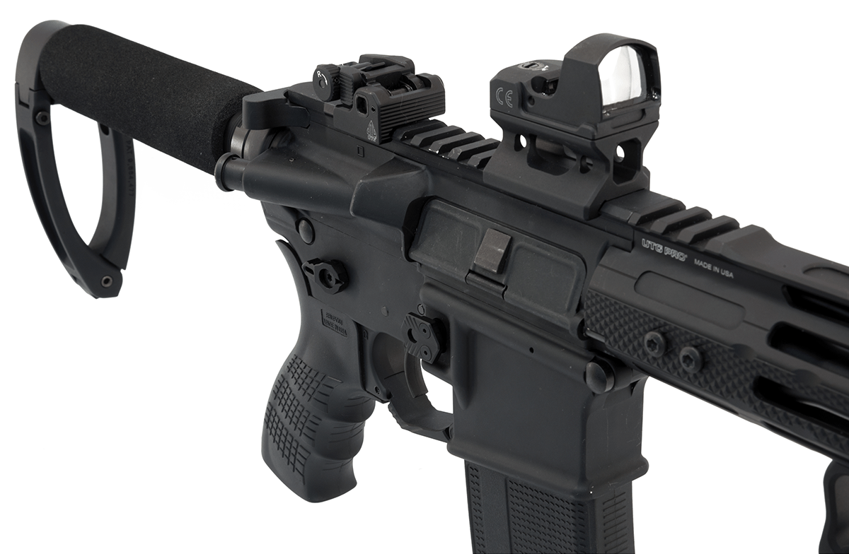 UTG AR15 Ambidextrous Extended Magazine Release Black