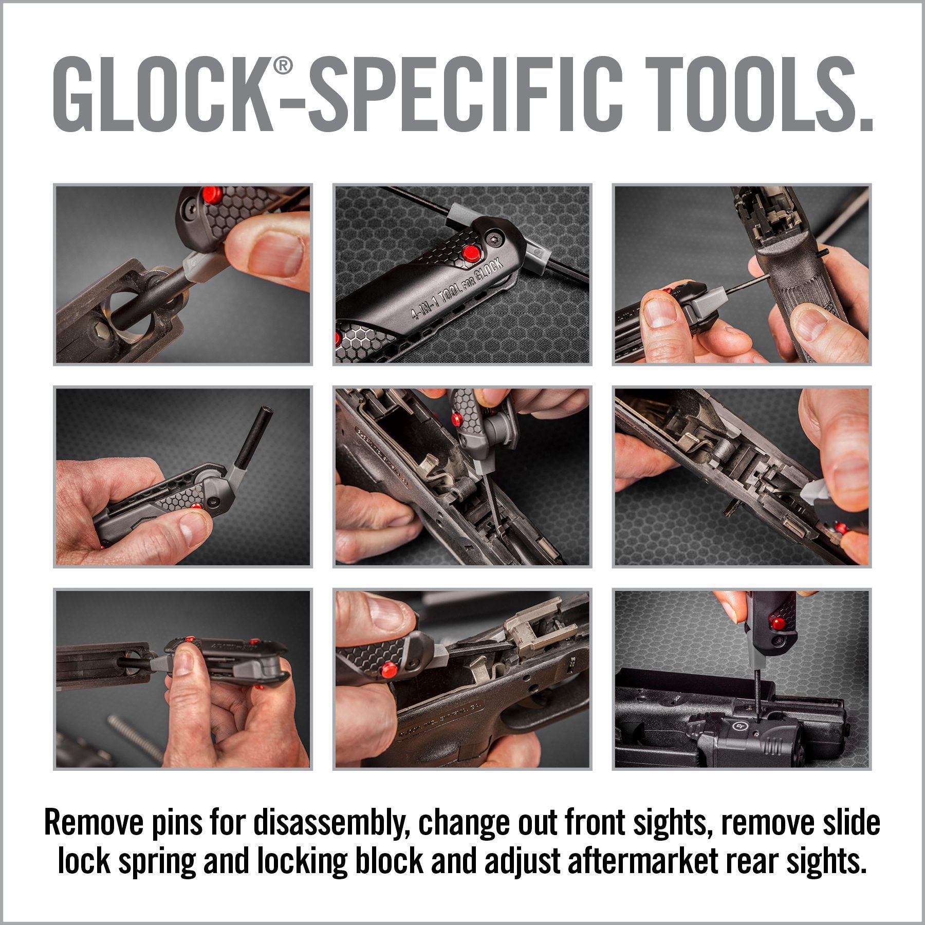 9th Image for 4-In-1 Tool™ For Glock* - Real Avid