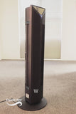 Crystal Aire Black Sterilization Tower Fan