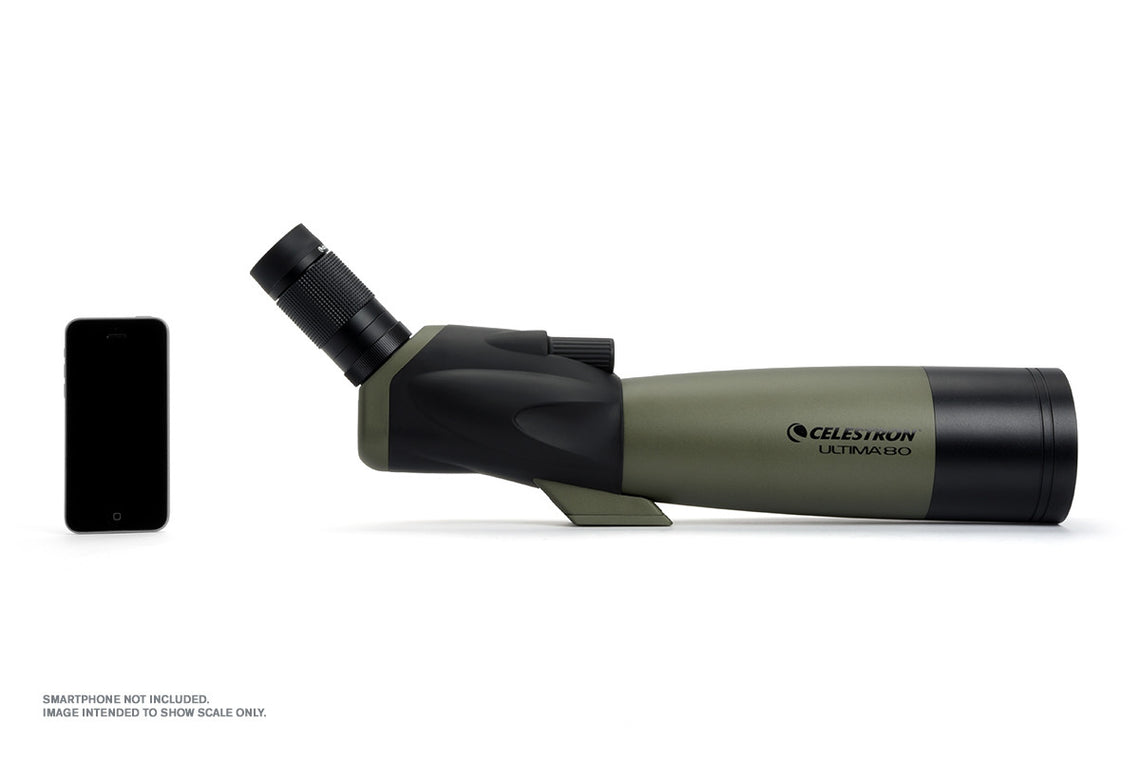Ultima 20-60x80mm Angled Zoom Spotting Scope