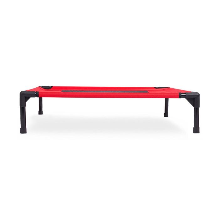 Cosmic Pets Raised Dog Bed - Small, Red