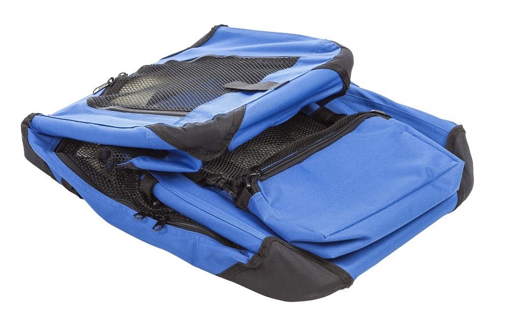 Cosmic Pets Collapsible Carrier (X-Small, Blue)