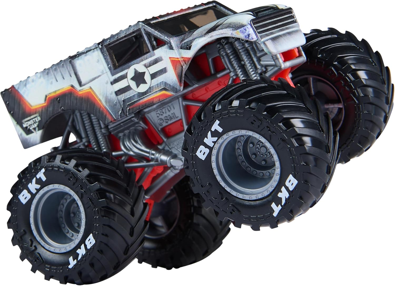 Monster Jam Marvel Iron Man vs. War Machine (2-Pack)