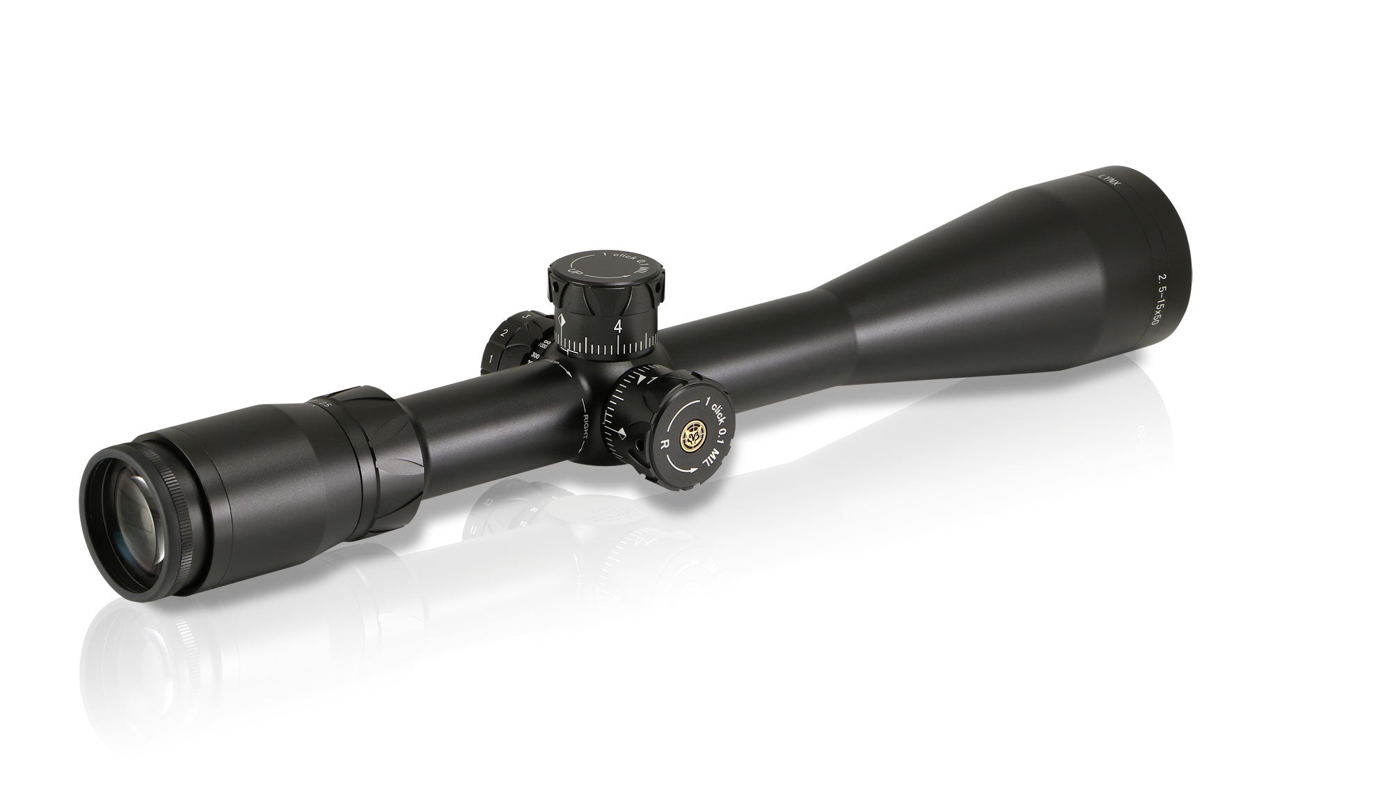 LX3 2.5-15x50 MRAD