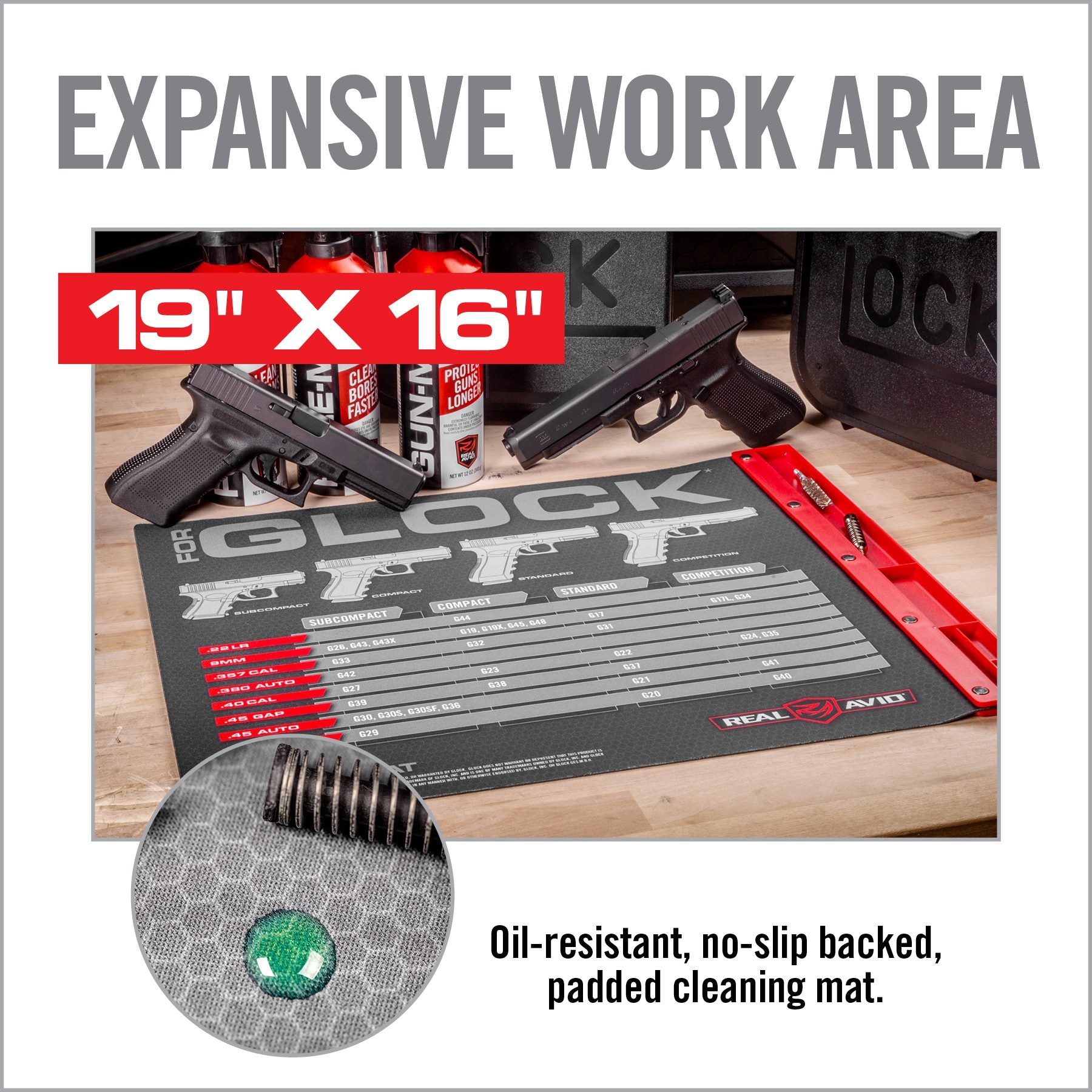 7 Image for Smart Mat® for Glock* Pistols-Real Avid
