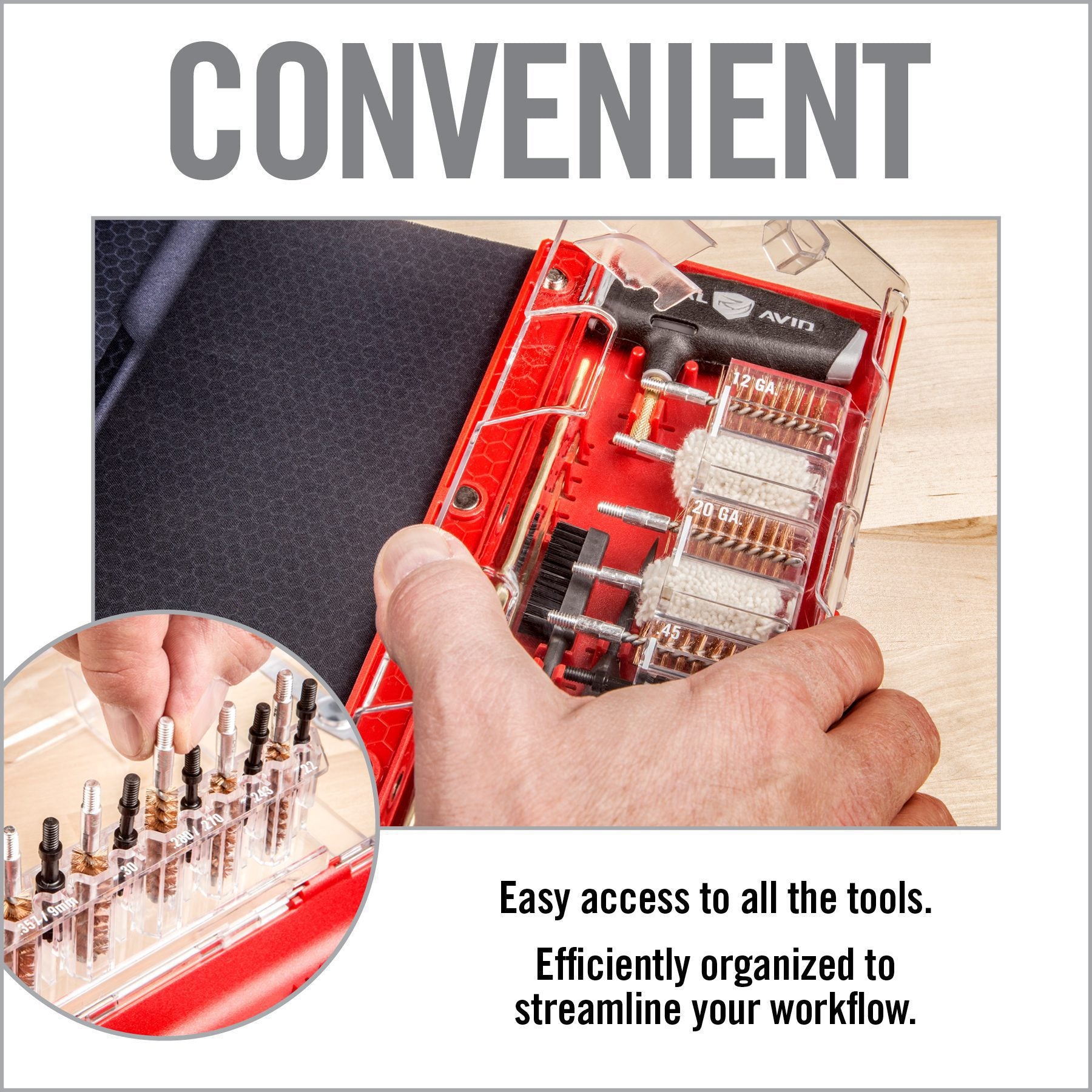8 Image for Master Cleaning Station® - Universal Gun-Real Avid
