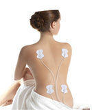 Naipo Electronic Pulse Massager with 4 Electronic Pads, Memory Foam, Cushion and Cooling Gel