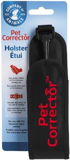 Company of Animals Pet Corrector Spray Holster (Black, Fits 50ml)