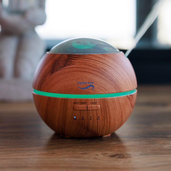 Crystal Aire Cool Mist Aroma Diffuser with LED Light Display (1650ml)